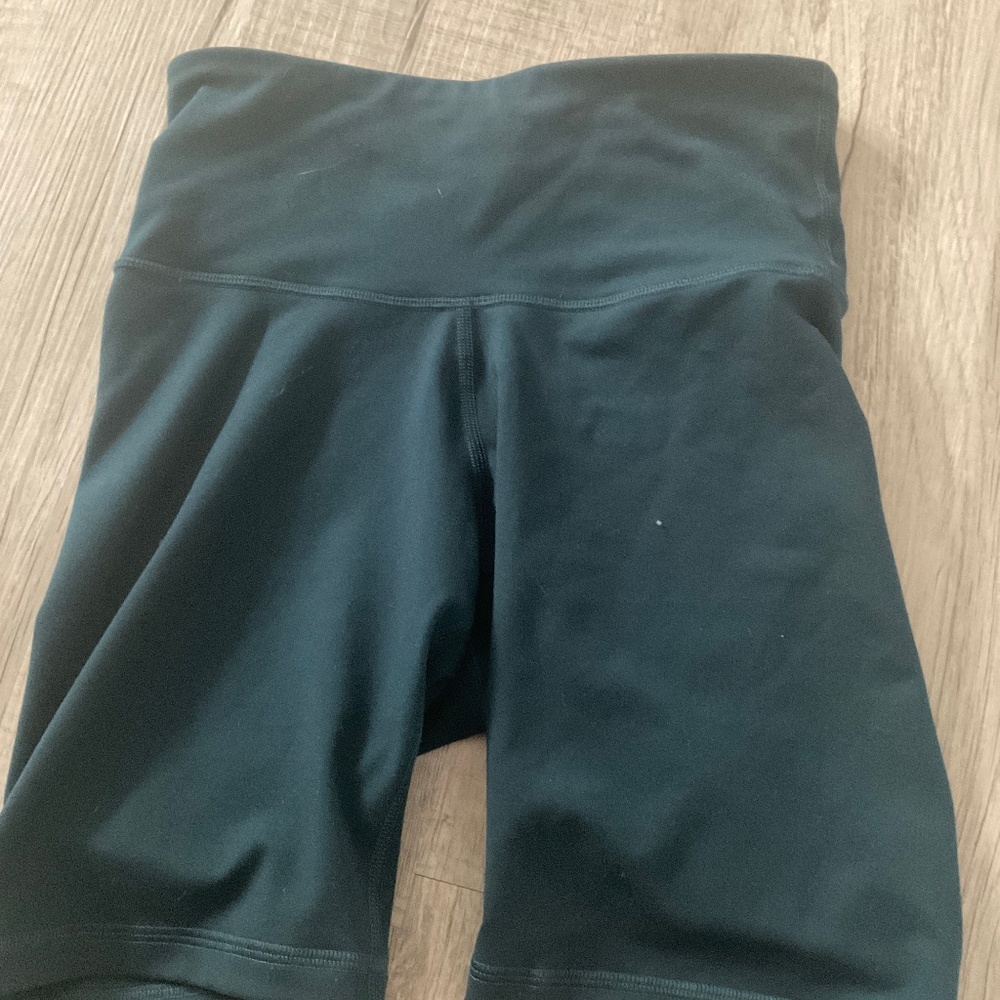 Perfect  condition Old Navy Biker Shorts Deep Green Size Small